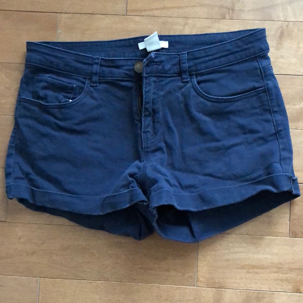 Navy shorts